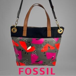 FOSSIL Women's Leah Large Tote Variety Colors (used only once)